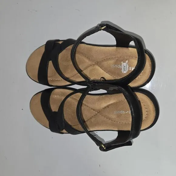 0377 Easy Spirit Sekiera3-R Women's Minny Casual Sandals Size 7.5M