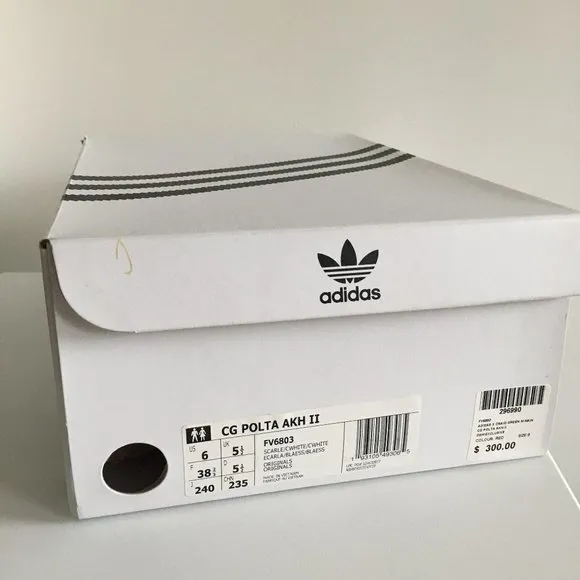 Adidas collaboration Craig Green red orange Polta AKH I special edition sneakers