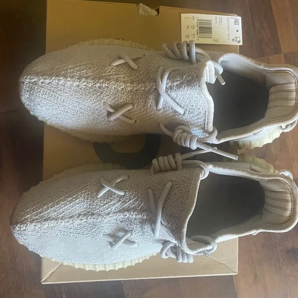 Adidas Yeezy Boost 350 V2 Sesame Knit Sneakers Shoes Sneakers Mens 11