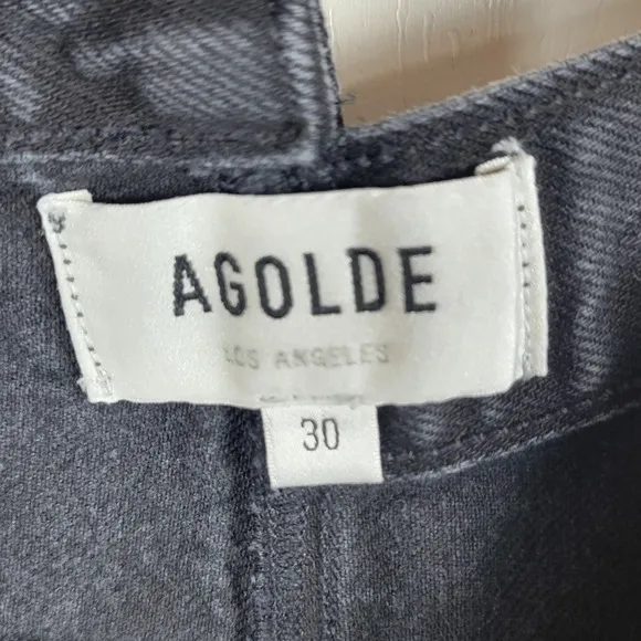 Agolde Crossover Button Fly Shorts Size:30