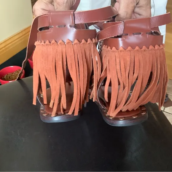 Brown Gladiator Sandals
