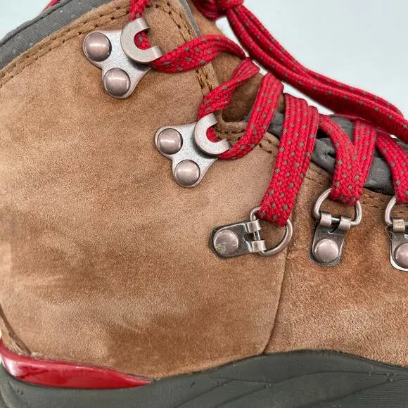 Danner Mountain 600 4.5&quot; Brown Red Classic Neutral Suede Leather Hiking Boot 6.5