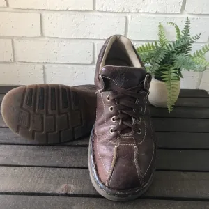 Doc Martens Brown Leather Lace Up Men’s Oxford Shoes