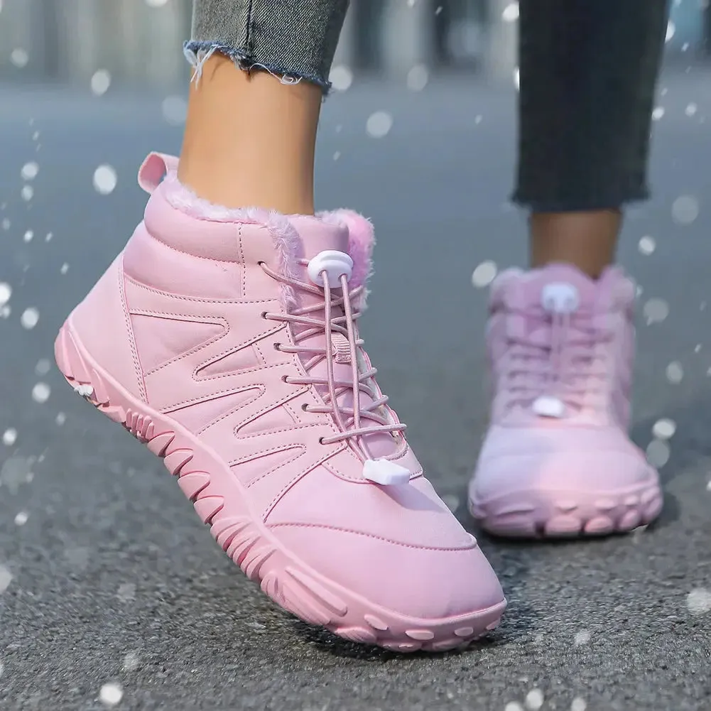 Eliana – Waterproof High-Top Snow Boots for Women with Plush Lining and Anti-Slip Sole