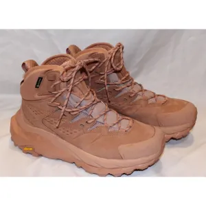 Hoka Women’s Kaha 2 GTX Mid‎ Waterproof Hiking Boots CEDAR SANDSTONE Sz 8.5 $240