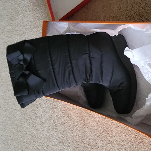 Kate Spade Cagney Puff Bow Boots