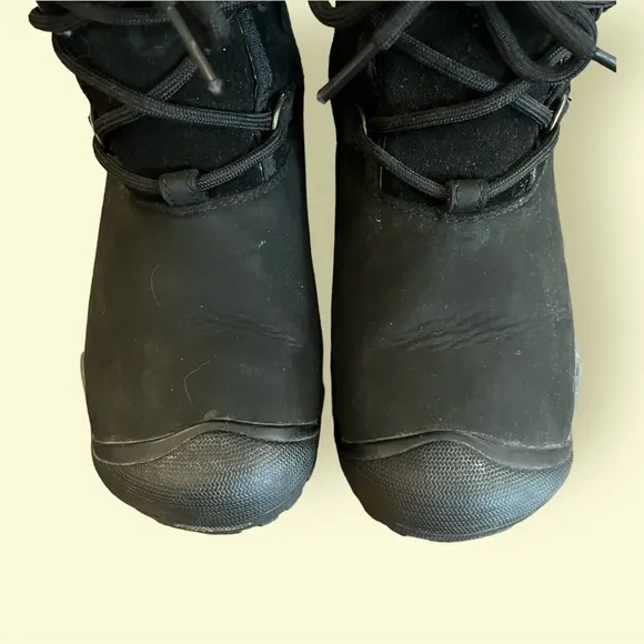 Keen Helena waterproof leather thermal insulated faux fur winter boots 8