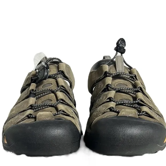 Keen Newport Brown Waterproof Sandals with Closed-Toe Design Mens US Size 11.5