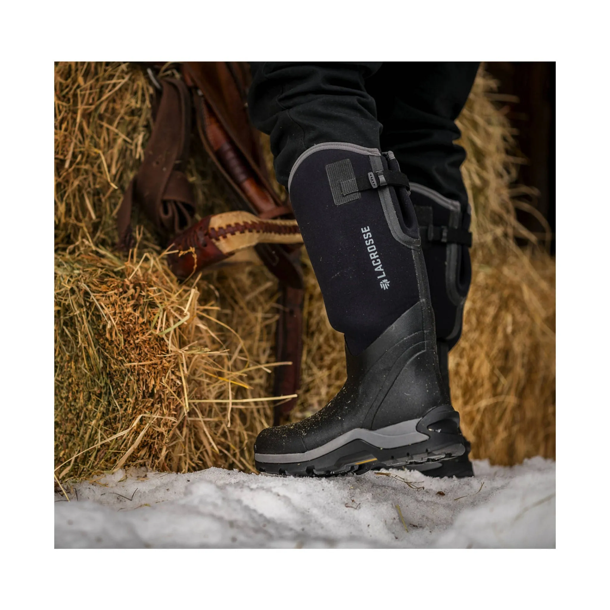 Lacrosse Men's Alpha Thermal 16 Inch 7.0mm Boots - Black