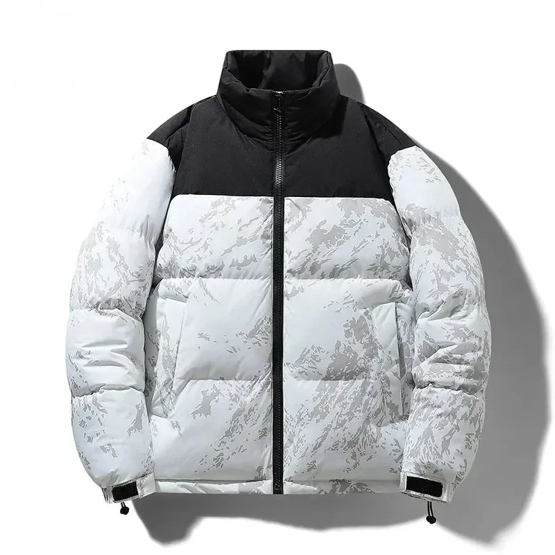 Men's Camouflage Windproof Padded Winter Jacket
