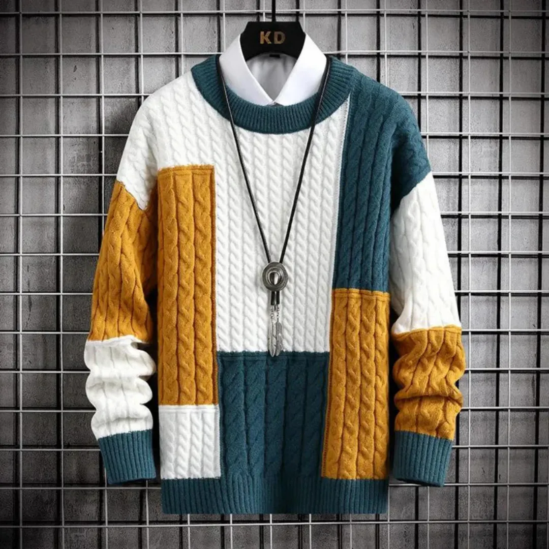 Milo – Men's Knitted Sweater – Cozy & Comfortable