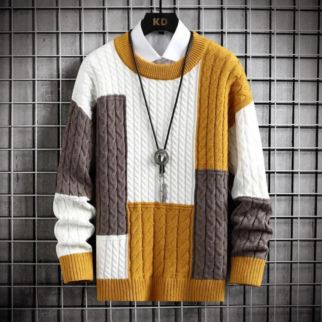 Milo – Men's Knitted Sweater – Cozy & Comfortable