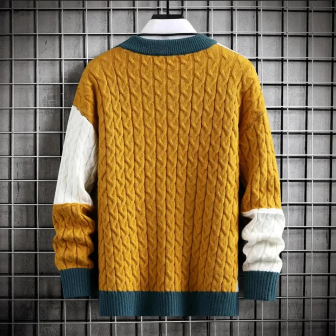 Milo – Men's Knitted Sweater – Cozy & Comfortable