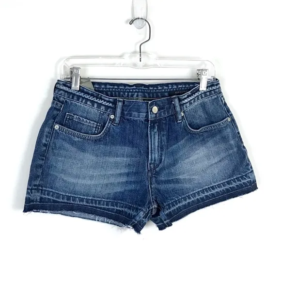 NEW All Saints Released Hem Kim Shorts - 29