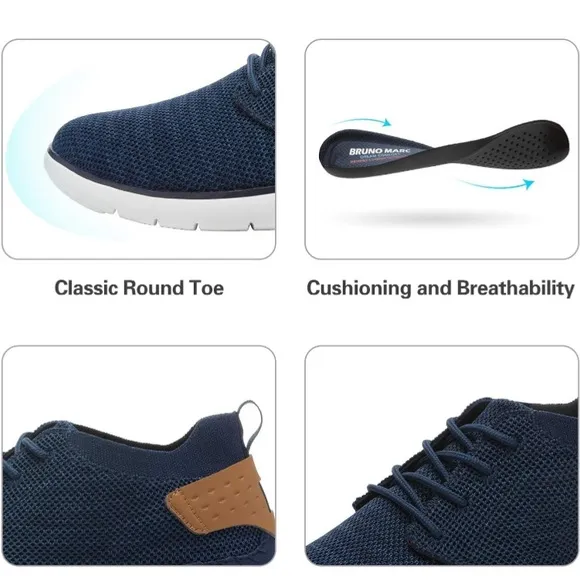 New Mens Sz 8.5 Fabric business to Casual Oxfords Lightweight Walking Shoes
