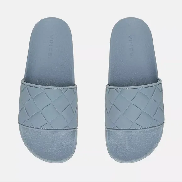 NEW Vince Watley Slide Sandals, Highwater Blue, Size 9 New in Box