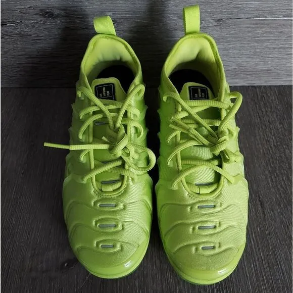 New Nike Air VaporMax Plus Running Shoes Volt Tennis Ball DX1784-300 Size 8