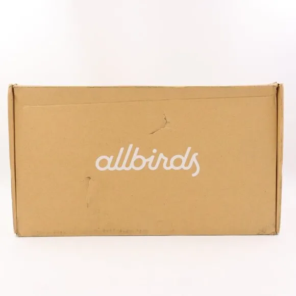 NIB Allbirds Men's Tree Lounger Shoes in Mist/White US Size 12