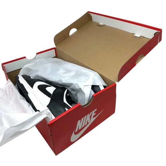 Nike Men's Dunk Low Retro Panda Shoes Sneakers Black White DD1391-100
