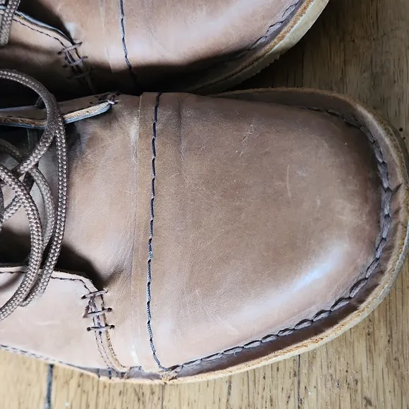 Oliberte Men's Brown Leather Lace-Up Boots