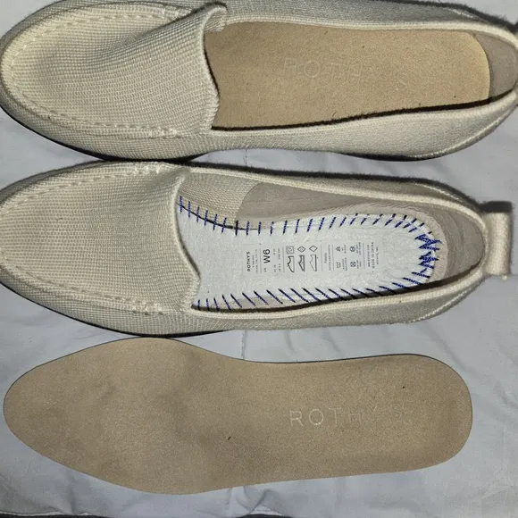 Rothy's Shoes | Rothy's The Mocassins- Ivory - Merino Wool Size: W6