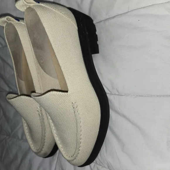 Rothy's Shoes | Rothy's The Mocassins- Ivory - Merino Wool Size: W6