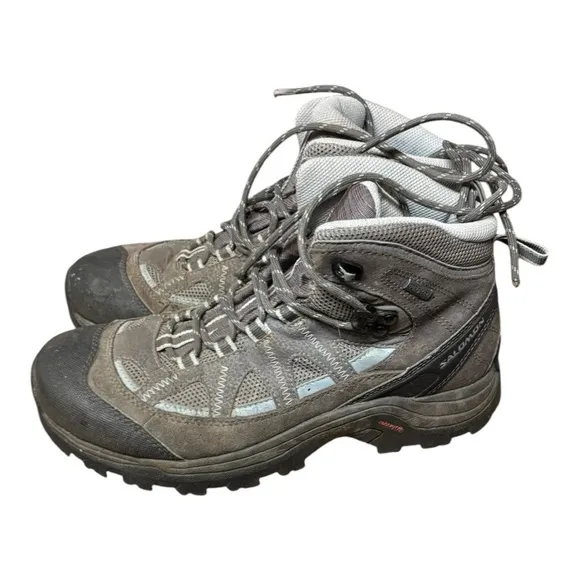 Salomon Boots Women’s Size 7 Hiking outdoor brown