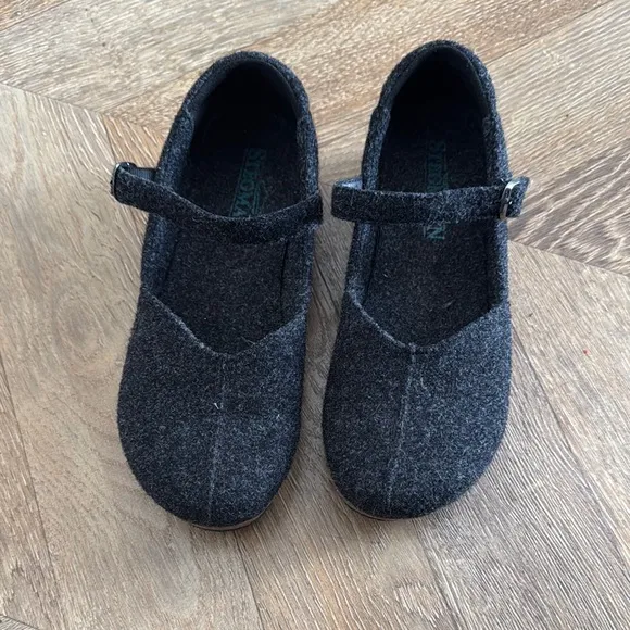 Stegmann wool Mary Jane shoes