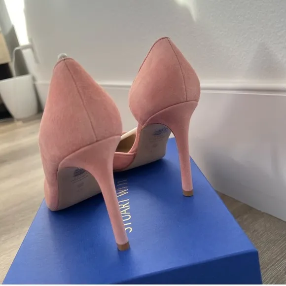 Stuart Weitzman Women's Heels in pink.