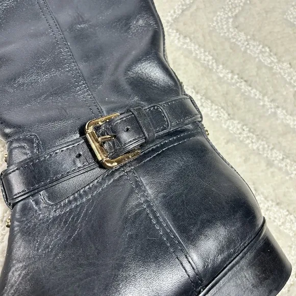 Tory Burch Women's Leather Knee High Boots Size 8