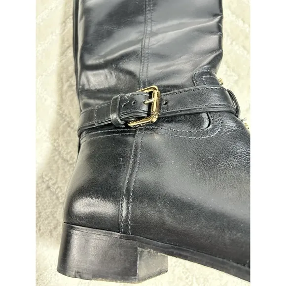 Tory Burch Women's Leather Knee High Boots Size 8