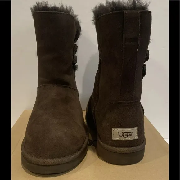 UGG Women's Renley II Boots Chocolate (brown) Sz 11 NWB