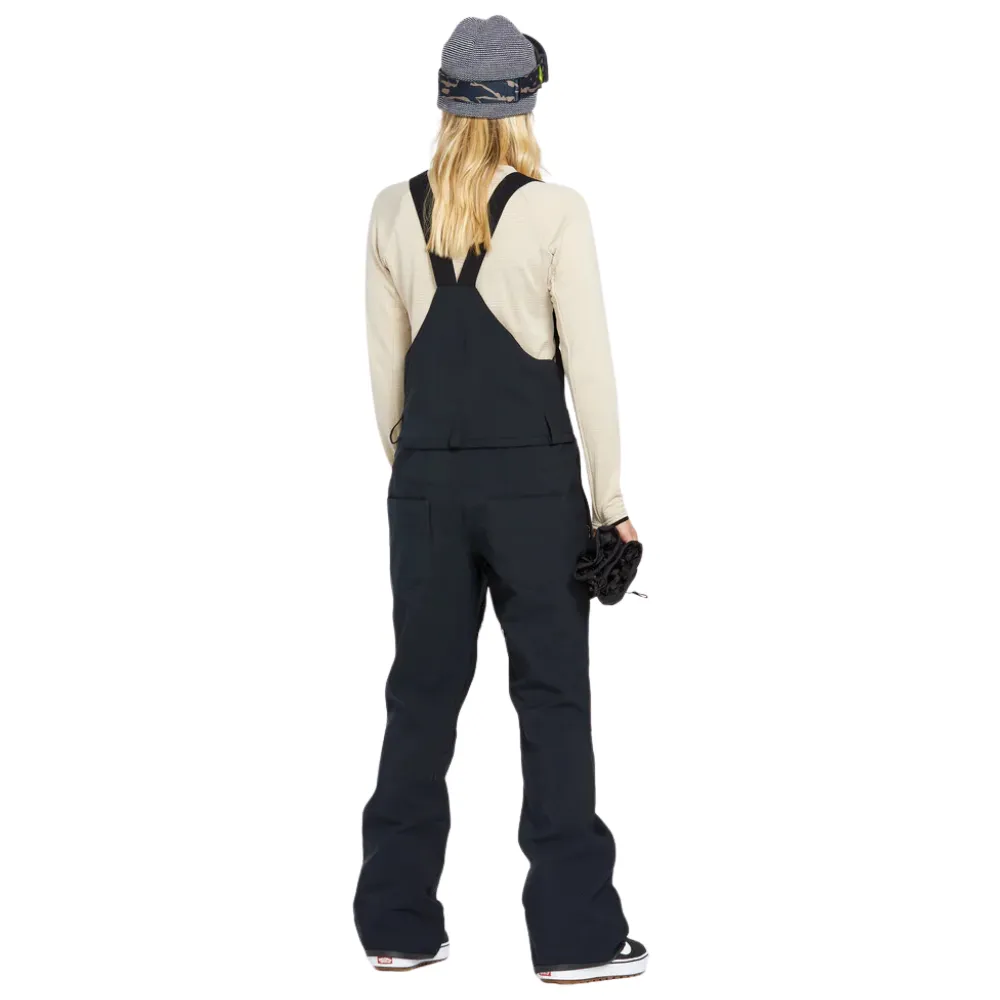 Womens Swift Snowboard Bib Overall Black